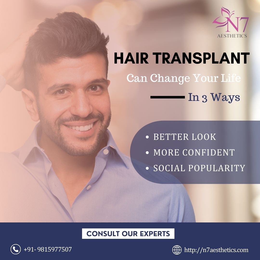 Hair Transplant in Mohali - N7 Aesthetics
